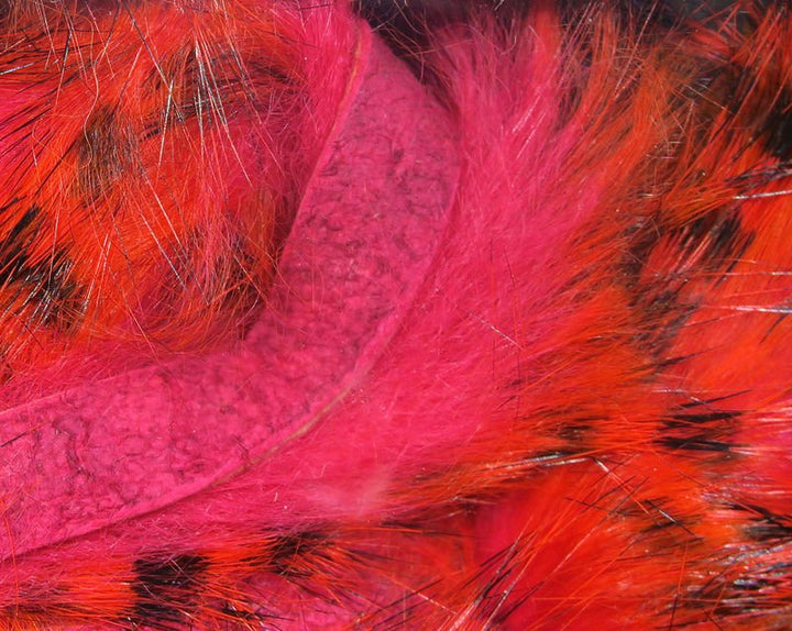 Hareline Magnum Tiger Barred Rabbit Strips