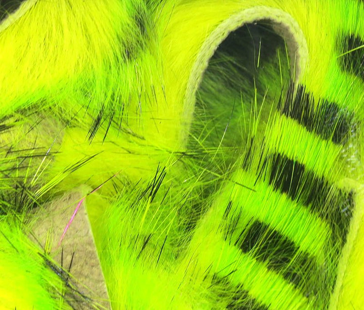 Hareline Magnum Tiger Barred Rabbit Strips