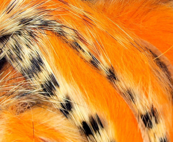 Hareline Magnum Tiger Barred Rabbit Strips