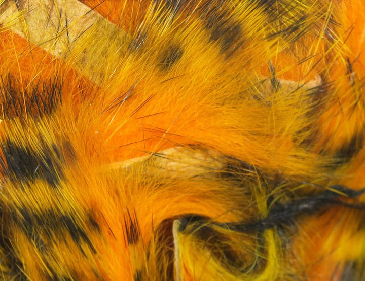 Hareline Magnum Tiger Barred Rabbit Strips