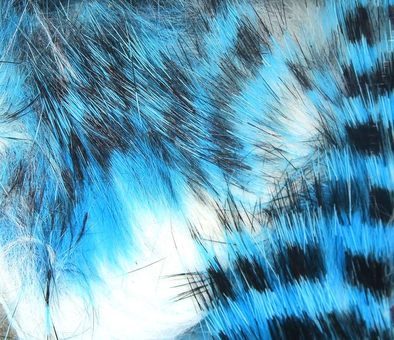 Hareline Magnum Tiger Barred Rabbit Strips