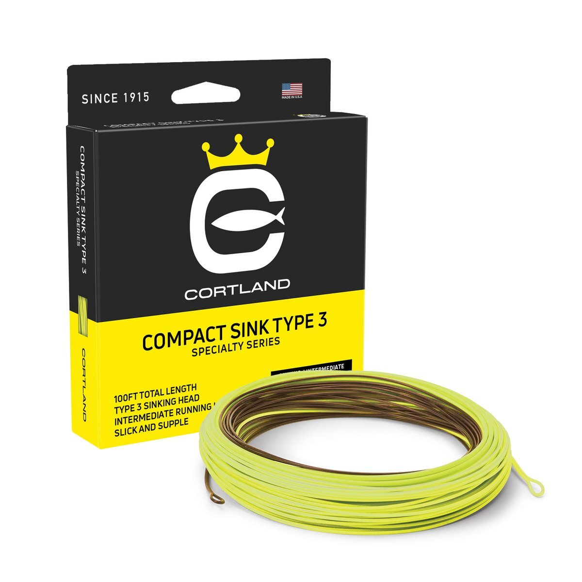 Cortland Compact Sink Type 3 Fly Line