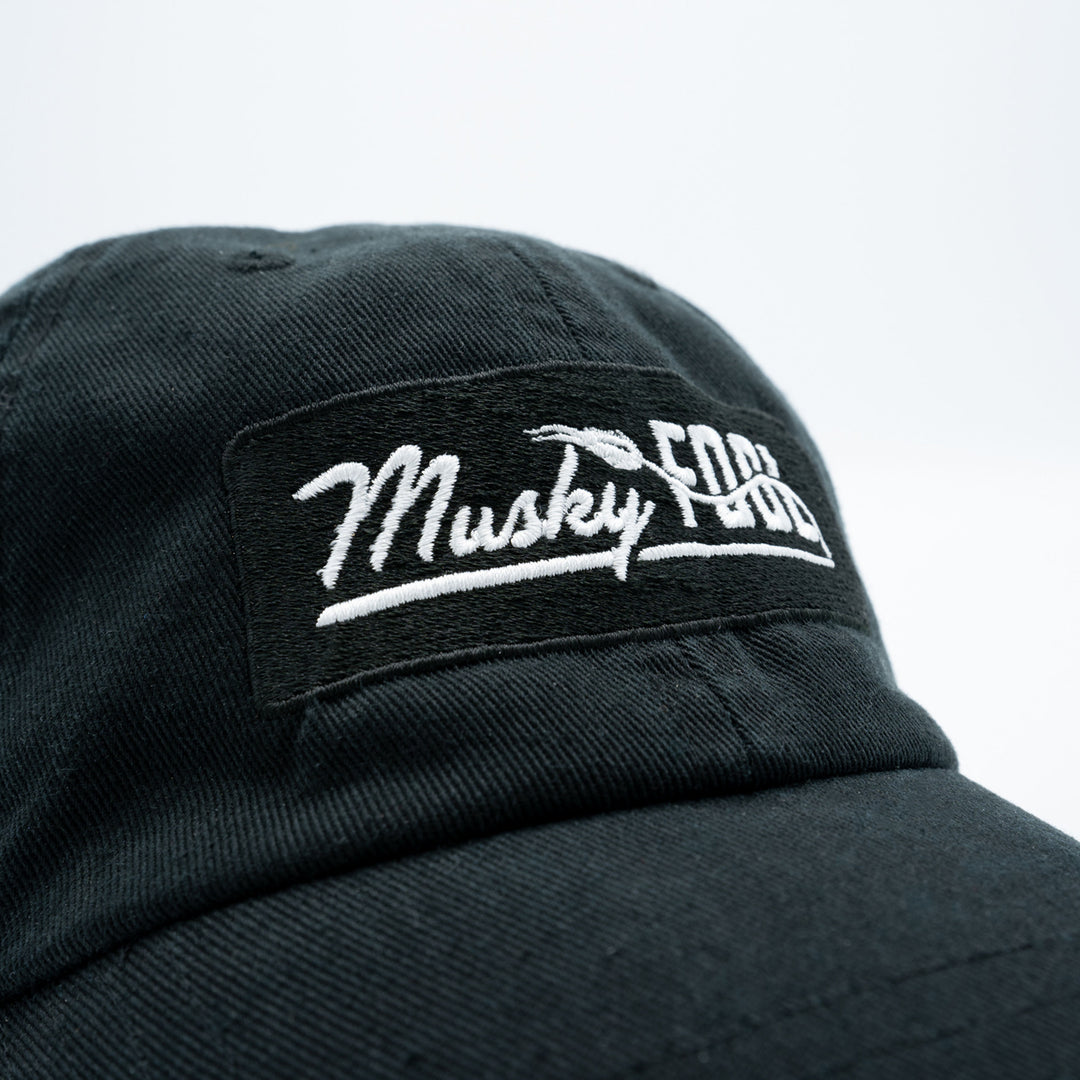 Musky Fool x Simms Single Haul Hat Black