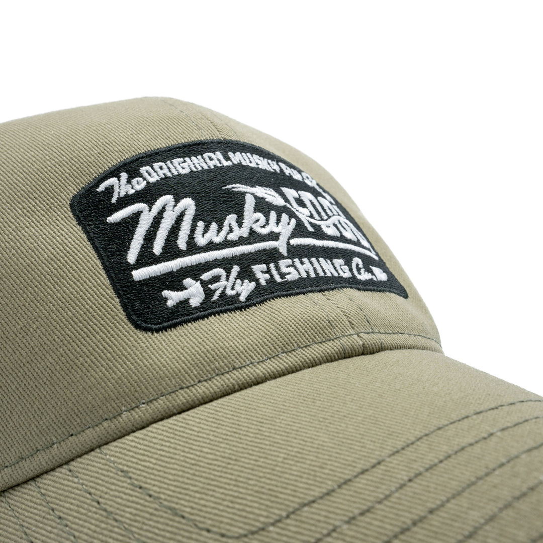 Musky Fool x Simms Trucker - Tan