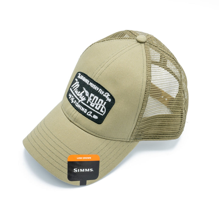 Musky Fool x Simms Trucker - Tan