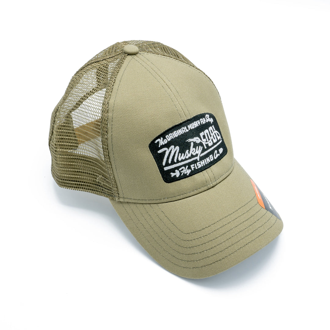 Musky Fool x Simms Trucker - Tan