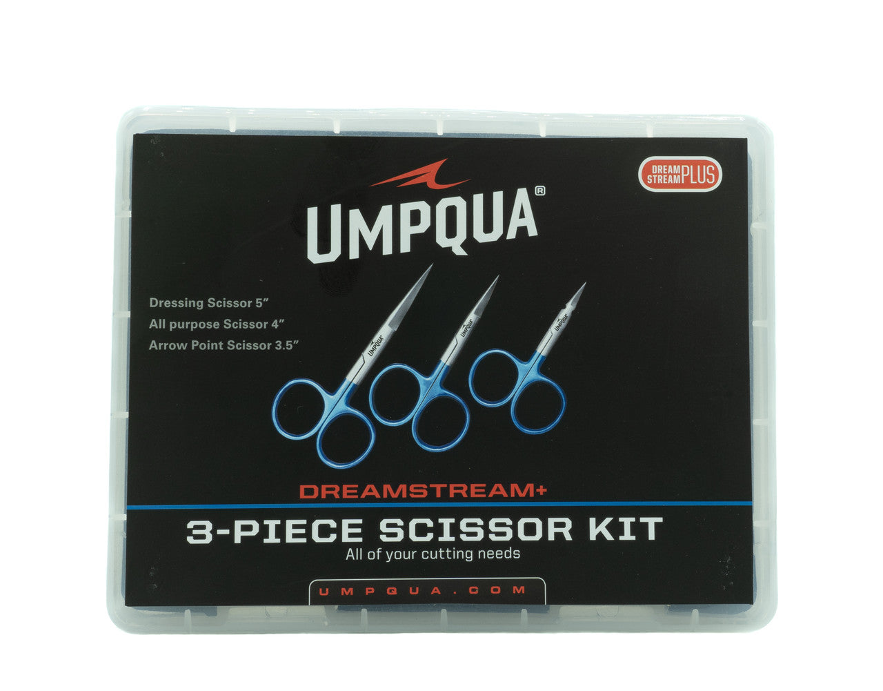 Kit de tijeras Umpqua Dream Stream+ de 3 piezas 