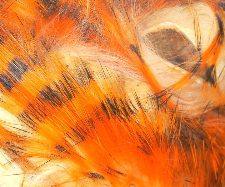 Hareline Magnum Tiger Barred Rabbit Strips