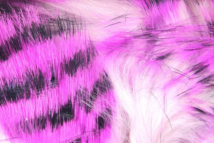 Hareline Magnum Tiger Barred Rabbit Strips