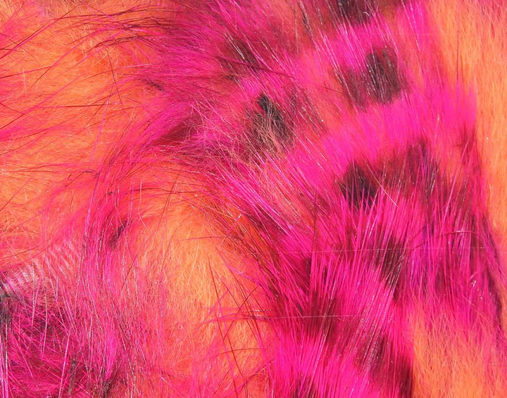 Hareline Magnum Tiger Barred Rabbit Strips