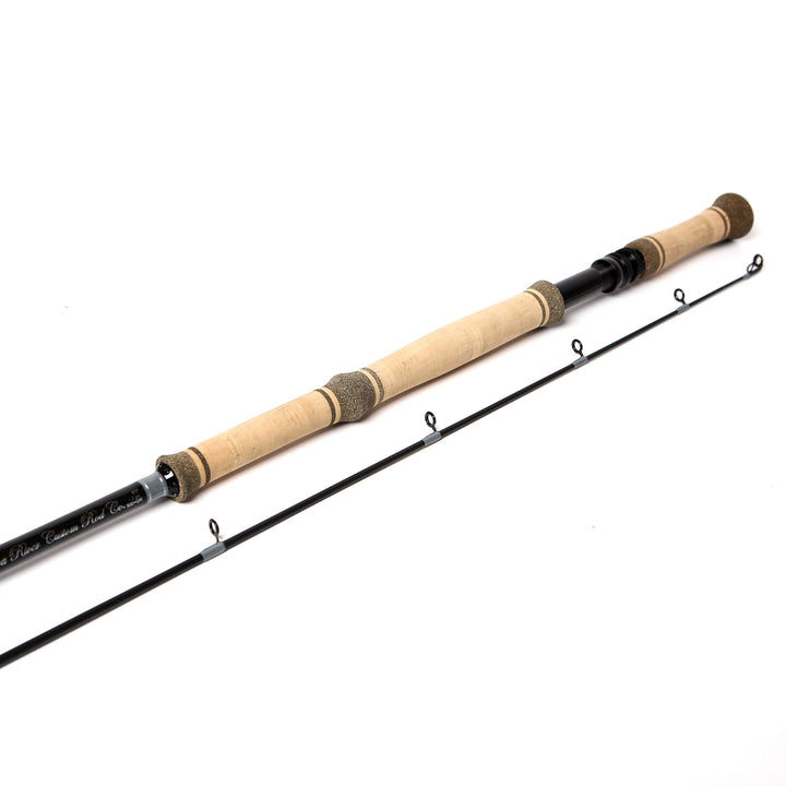 Chippewa River Custom Rod Co. Caña con mosca Predator de dos manos