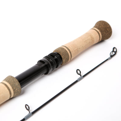 Chippewa River Custom Rod Co. Caña con mosca Predator de dos manos