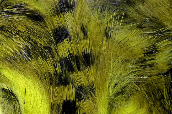 Hareline Magnum Tiger Barred Rabbit Strips