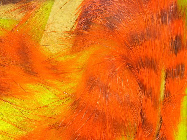 Hareline Magnum Tiger Barred Rabbit Strips