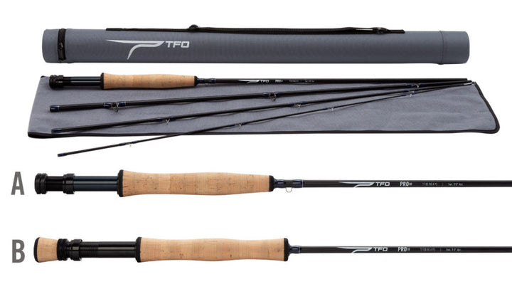 Caña con mosca Temple Fork Outfitters Pro III