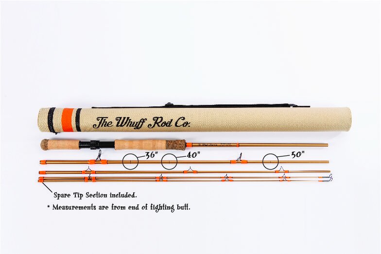 Whuff Rod Co River Wolf 11wt Fly Rod