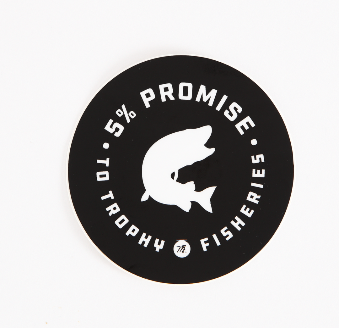 Musky Fool™ 5% Promise Sticker