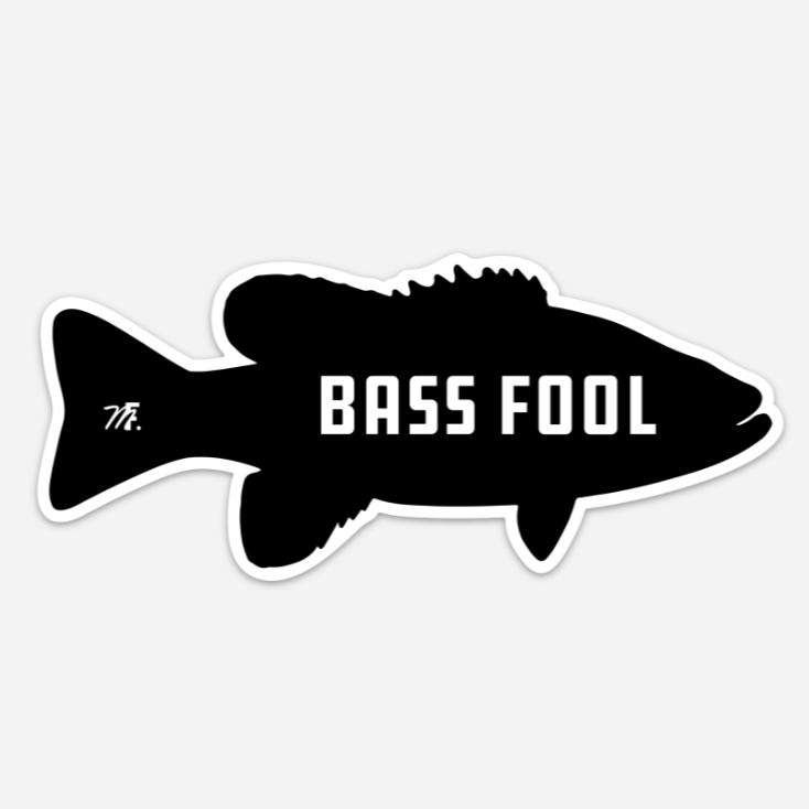 Musky Fool Bass Fool Sticker