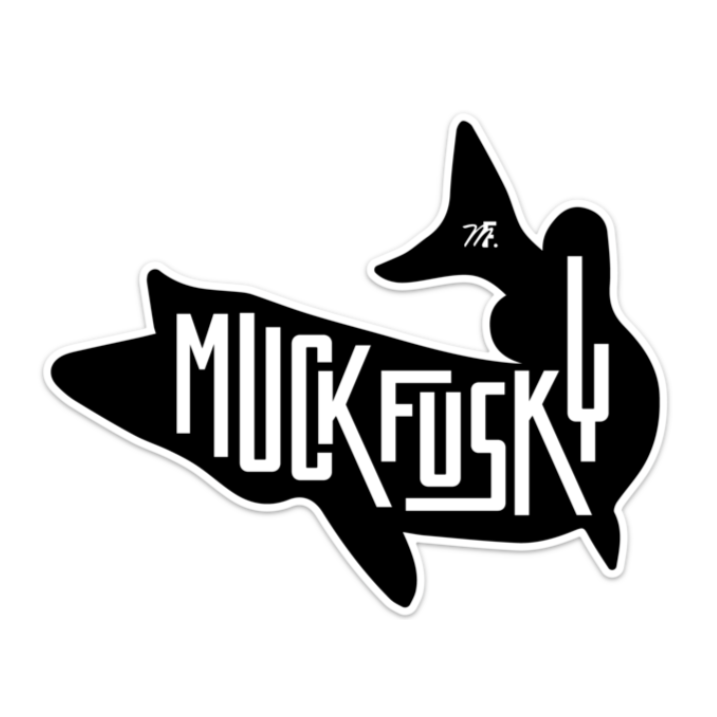 Musky Fool™ Muck Fusky 2.0 Sticker