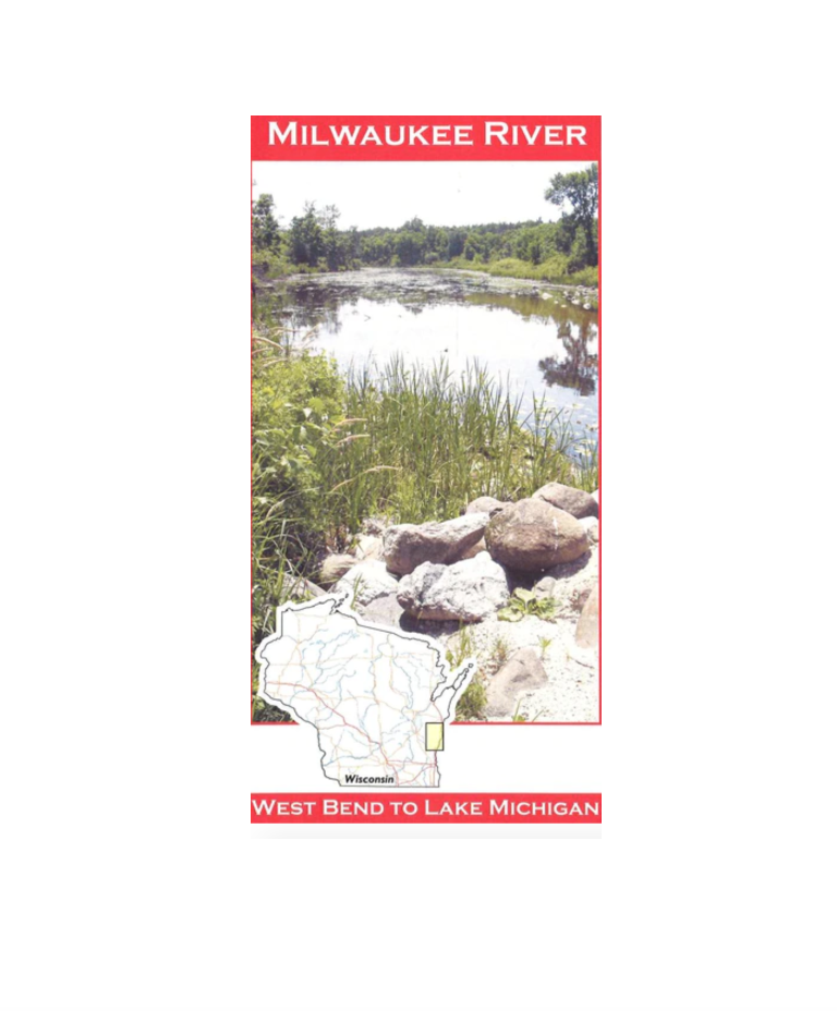 Wilderness Adventures Press Maps: Wisconsin Milwaukee River