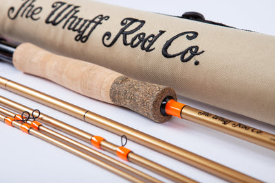 Caña con mosca Whuff Rod Co River Wolf 11wt