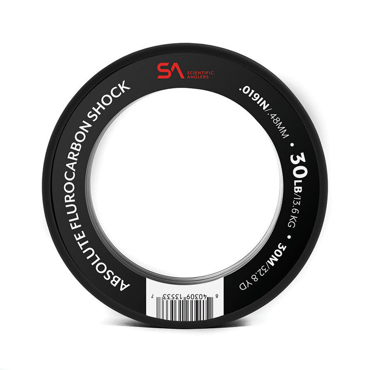 Tippet de choque de fluorocarbono absoluto de Scientific Anglers