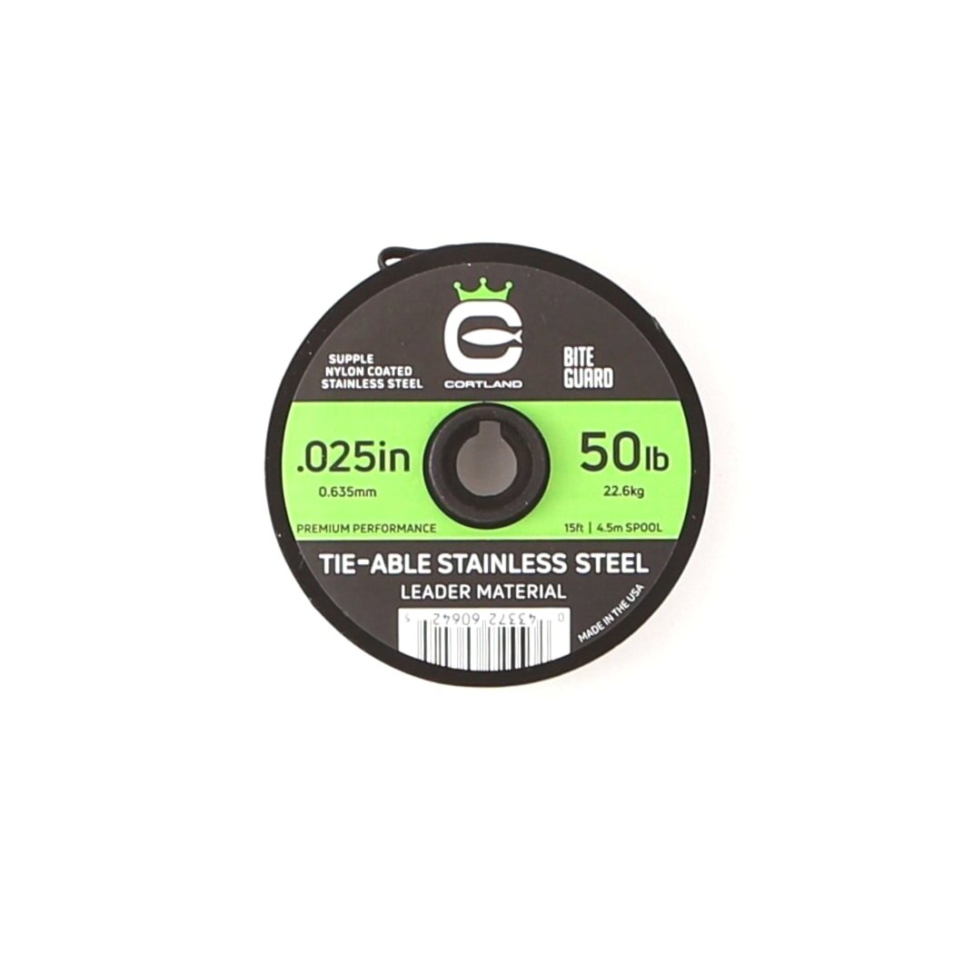 Cortland Tie-able Stainless Steel Wire – Musky Fool