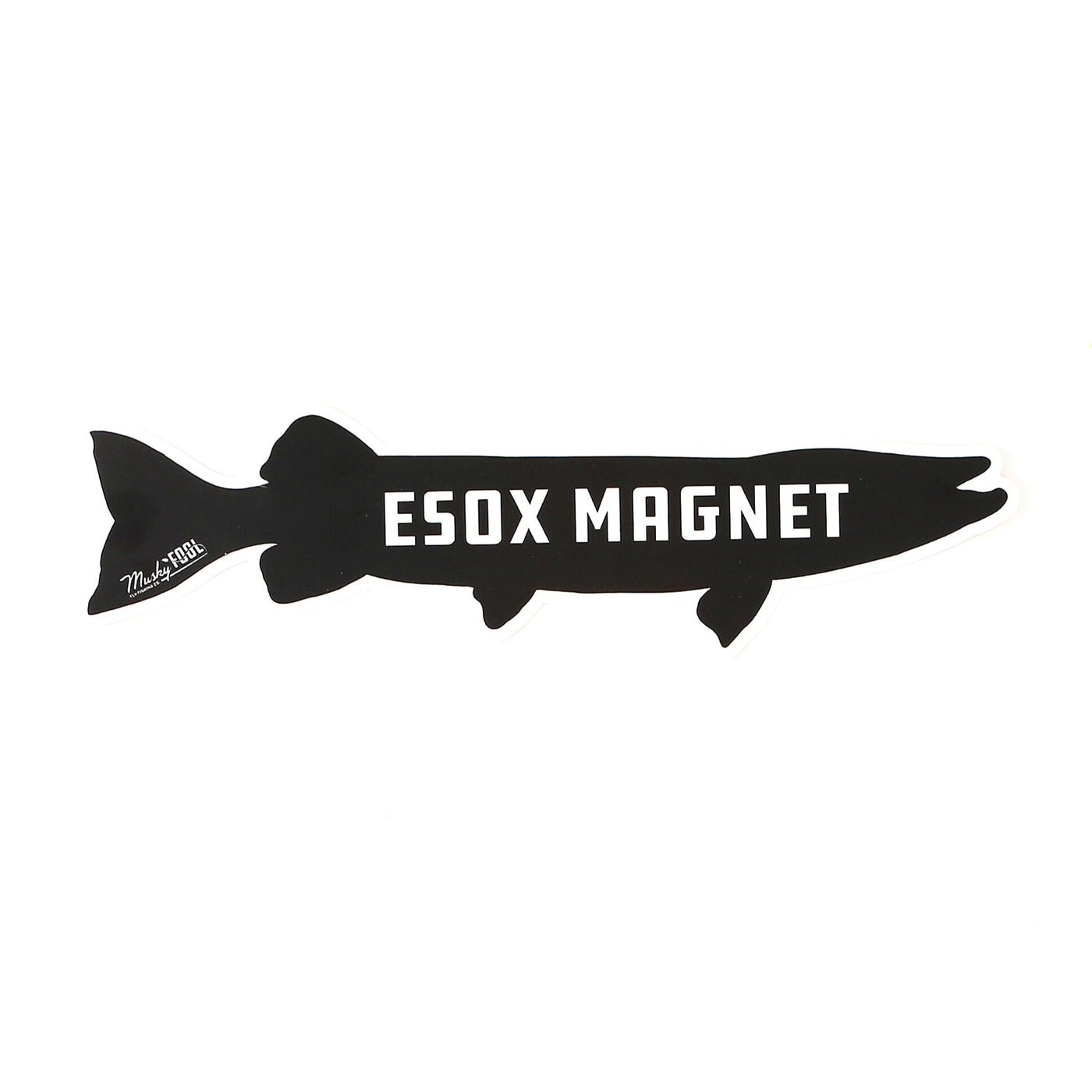 Musky Fool "Esox Magnet" Sticker