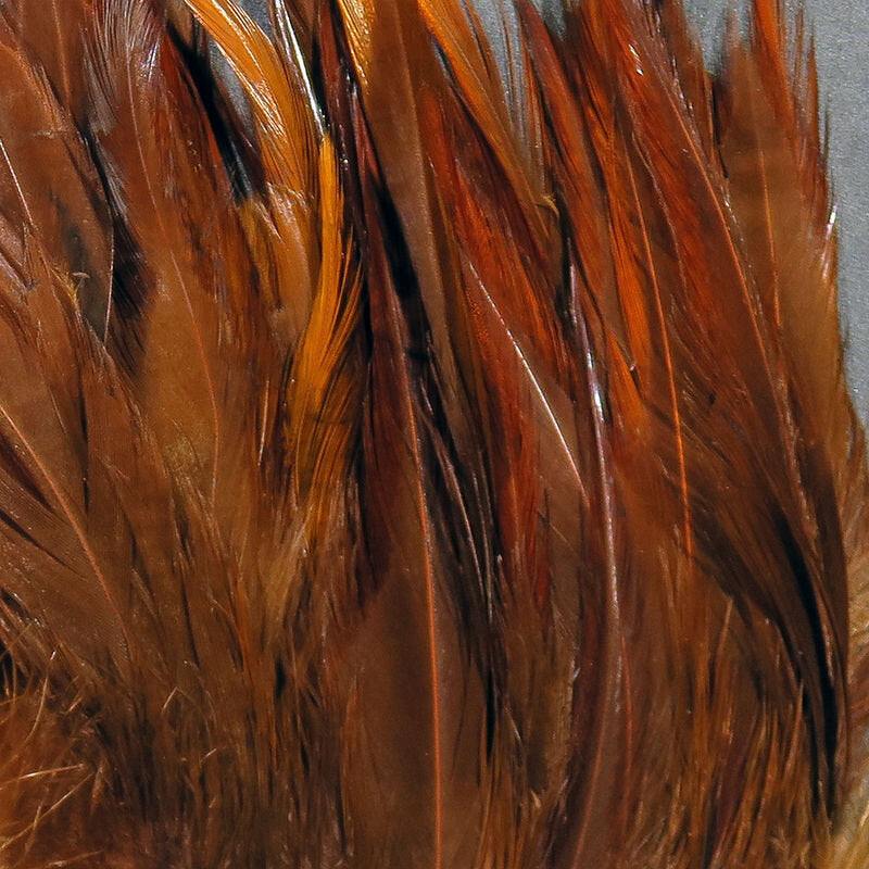 Hareline Strung Chinese Saddle Feathers 5" to 7"