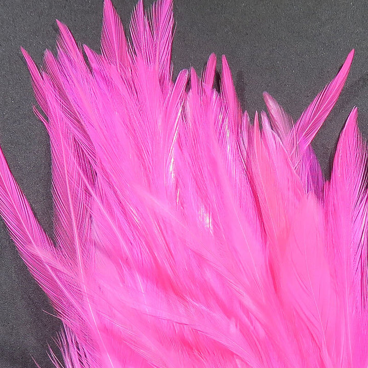 Hareline Strung Chinese Saddle Feathers 5" to 7"