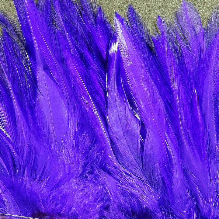 Hareline Strung Chinese Saddle Feathers 5" to 7"