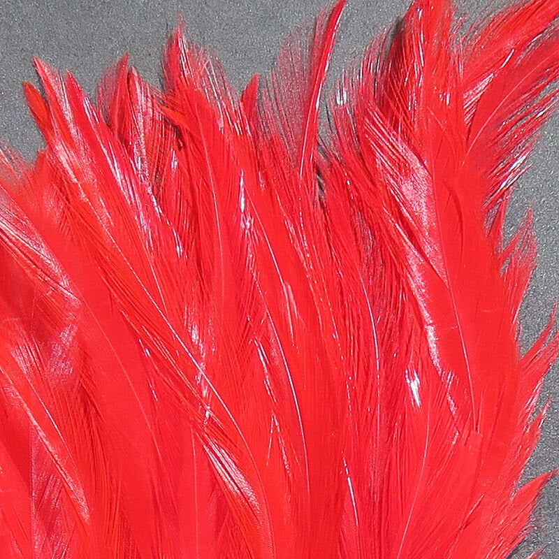 Hareline Strung Chinese Saddle Feathers 5" to 7"