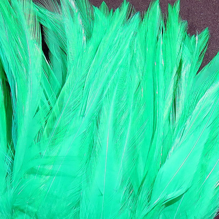 Hareline Strung Chinese Saddle Feathers 5" to 7"