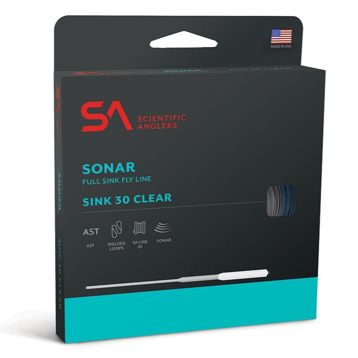 Scientific Anglers Sonar Sink 30 Clear Fly Line
