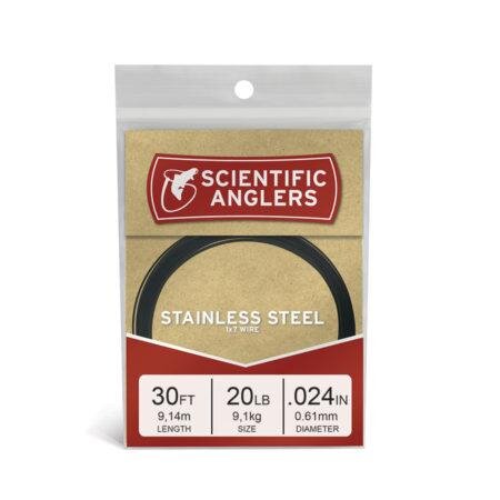 Scientific Anglers Stainless Steel Black Nylon Coated Wire